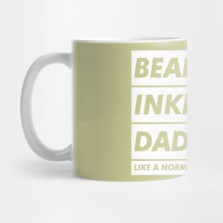 bearded inked dad Mug